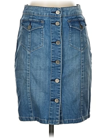 ALLSAINTS Denim Skirt (view 1)