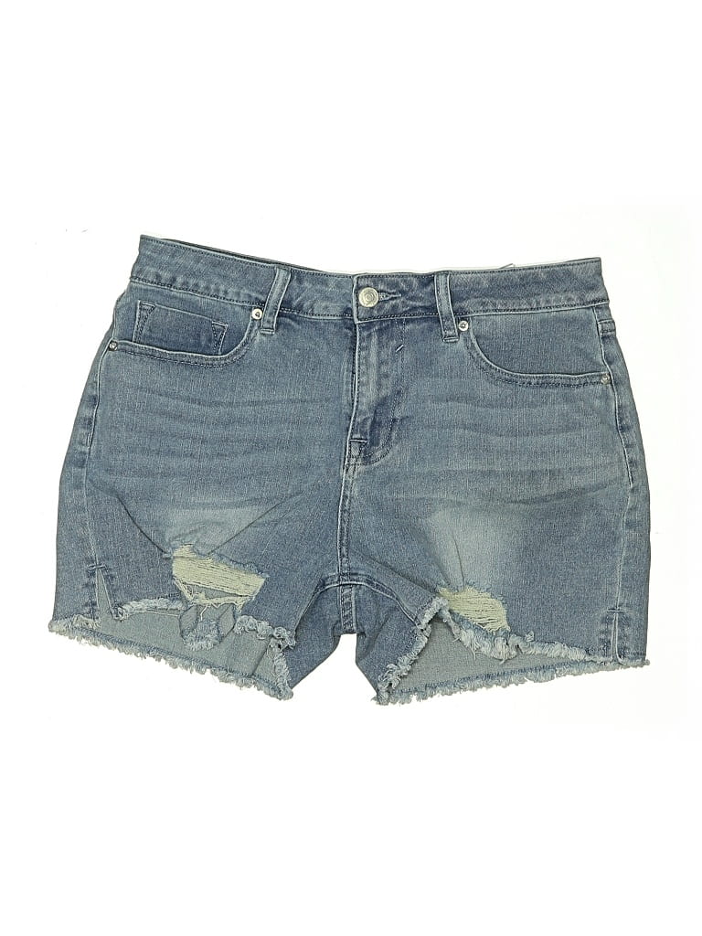Pre-owned Vigoss Denim Shorts In Blue