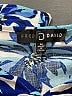 Fred David 100% Polyester Blue Short Sleeve Blouse Size M - photo 7