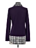Perseption Concept Purple Long Sleeve Blouse Size S - photo 2