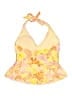Old Navy Floral Yellow Swimsuit Top Size M - photo 2