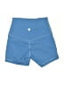 Lululemon Athletica Solid Blue Athletic Shorts Size 4 (estimated) - photo 2