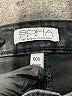 SOFIA Chevron-herringbone Black Jeans Size 00 - photo 7