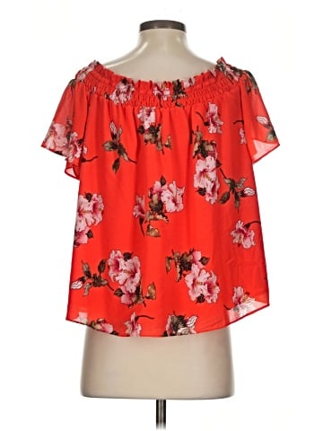 Rachel Roy Short Sleeve Blouse (view 2)