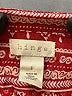 Hinge 100% Viscose Red Long Sleeve Blouse Size L - photo 7