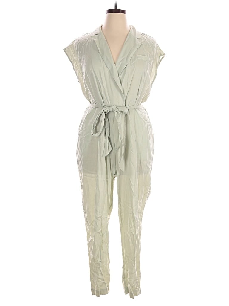 Eloquii Jumpsuit In Green