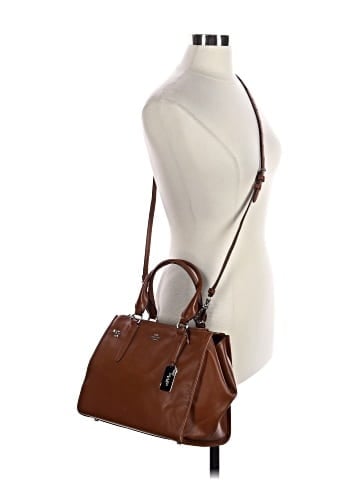 Coach Leather Satchel (view 2)