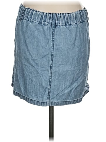 Frenchi Denim Skirt (view 2)