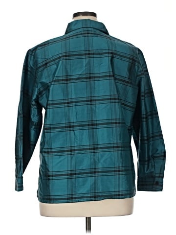 Coldwater Creek 3/4 Sleeve Silk Top (view 2)