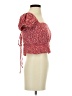 Sim & Sam 100% Rayon Red Short Sleeve Blouse Size S - photo 4