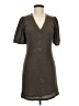 19 Cooper 100% Polyester Gray Casual Dress Size M - photo 1