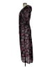 Cinq à Sept 100% Polyester Paisley Black Casual Dress Size 10 - photo 5