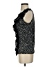 Elle 100% Polyester Black Sleeveless Top Size S - photo 5