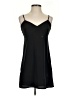 Unbranded Solid Black Casual Dress Size XS (estimated) - photo 1