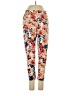 Layer 8 Floral Orange Active Pants Size S - photo 1