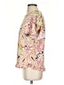 N Touch Floral Pink Short Sleeve T-Shirt Size S - photo 5