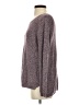 525 America Tweed Purple Pullover Sweater Size S - photo 5