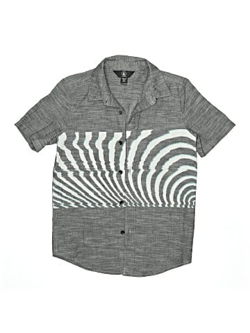 Volcom Short Sleeve Button-Down Shirt (view 1)