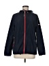 Tommy Hilfiger 100% Polyester Solid Blue Windbreaker Size M - photo 1