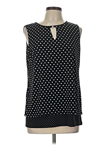 White House Black Market Sleeveless Blouse (view 1)