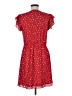 Maison Jules 100% Polyester Hearts Red Casual Dress Size M - photo 2