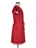 Maison Jules 100% Polyester Hearts Red Casual Dress Size M - photo 4