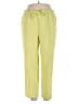 Debra deRoo Solid Yellow Casual Pants Size XL - photo 1