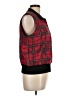 Cato 100% Cotton Plaid Red Vest Size L - photo 4