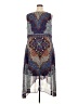 Studio One 100% Polyester Paisley Blue Cocktail Dress Size 20 - photo 2