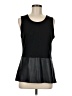 Ecru Black Sleeveless Top Size M - photo 1