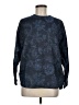 Weekend Max Mara Blue Long Sleeve Blouse Size 6 - photo 1