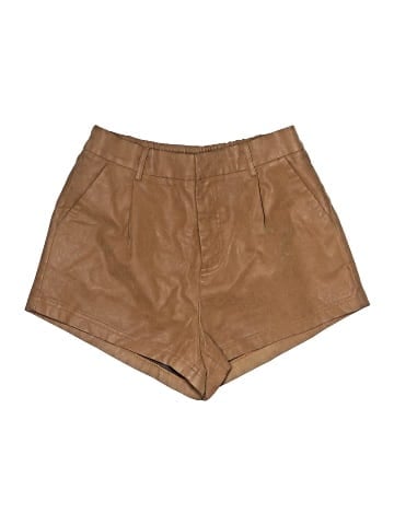 Free People Faux Leather Shorts (view 1)