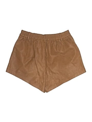 Free People Faux Leather Shorts (view 2)