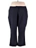 Lane Bryant Solid Blue Active Pants Size 24 (petite) - photo 1
