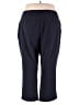 Lane Bryant Solid Blue Active Pants Size 24 (petite) - photo 2