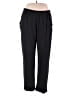 Woman Within Solid Black Casual Pants Size 22 (1X) - photo 1