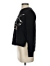 DKNY 100% Cotton Animal Print Black Pullover Sweater Size XS - photo 5