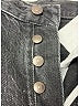Acne Studios 100% Cotton Solid Black Denim Skirt Size EU 34 / US 4 - photo 6