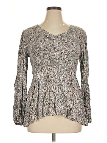 Boutique + Long Sleeve Blouse (view 1)