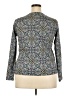 White Stag Gray Long Sleeve Blouse Size 20 - photo 2