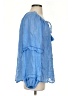 Sundance 100% Linen Blue Long Sleeve Blouse Size XS - photo 5