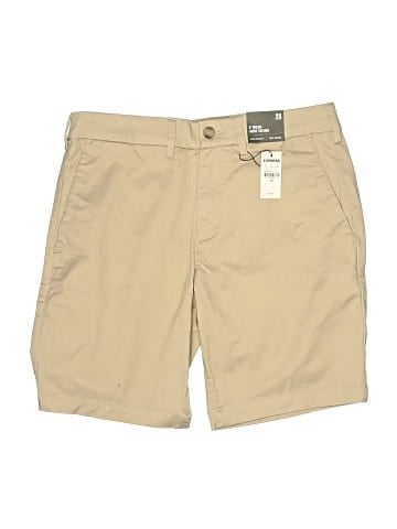 Express Khaki Shorts (view 1)