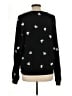 Michael Lauren Hearts Black Pullover Sweater Size L - photo 2