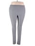 Lyssé Solid Gray Active Pants Size 2X - photo 1
