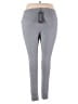 Lyssé Solid Gray Active Pants Size 2X - photo 2