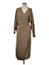 Mable 100% Acrylic Tan Casual Dress Size Med - Lg - photo 1