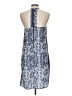 One Clothing 100% Polyester Paisley Blue Casual Dress Size L - photo 2