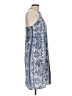 One Clothing 100% Polyester Paisley Blue Casual Dress Size L - photo 4