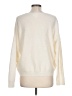 PureDKNY Solid Ivory Wool Pullover Sweater Size L - photo 2