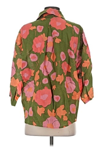 Magaschoni Short Sleeve Blouse (view 2)